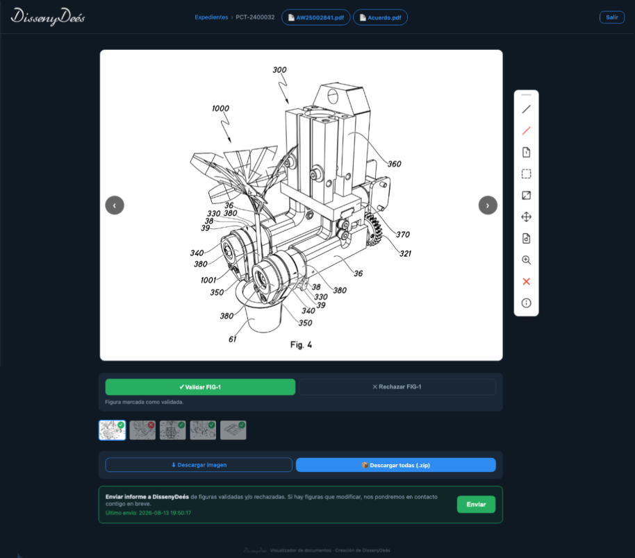Portal Viewer: Gestión de figuras